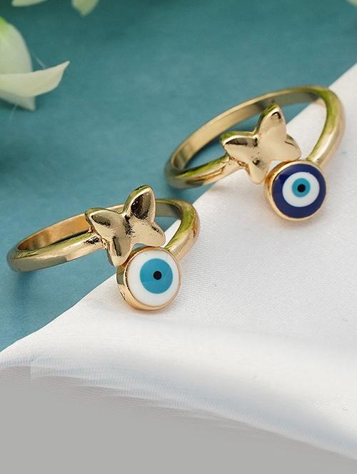 gold metal combo ring - 18559648 - Very Small Image - 1