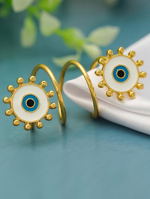 gold metal finger  ring - 18559649 - Very Small Image - 1