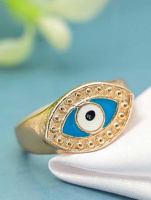 gold metal finger  ring - 18559653 - Very Small Image - 1