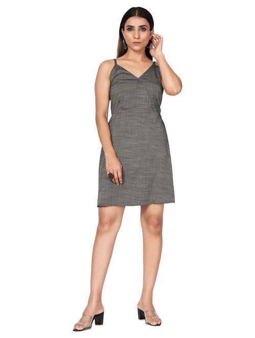 women's shift striped dress - 18560035 - Very Small Image - 1