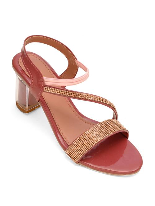women embellished back strap sandal - 18560078 - Very Small Image - 1