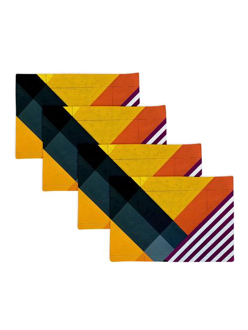 set of printed dining table placemats - 18562308 - Very Small Image - 1