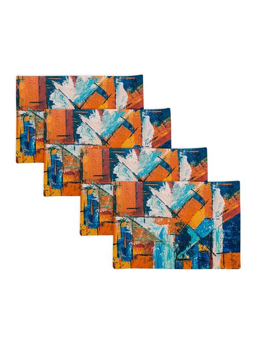 set of printed dining table placemats - 18562309 - Very Small Image - 1