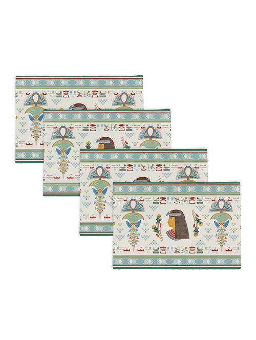 set of printed dining table placemats - 18562347 - Very Small Image - 1