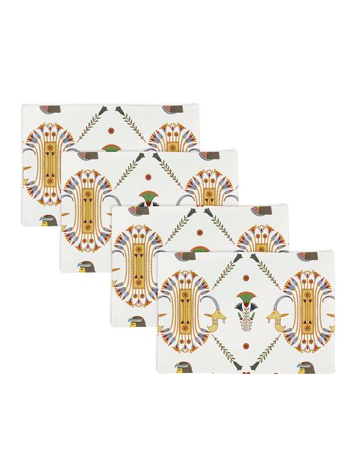 set of printed dining table placemats - 18562349 - Very Small Image - 1