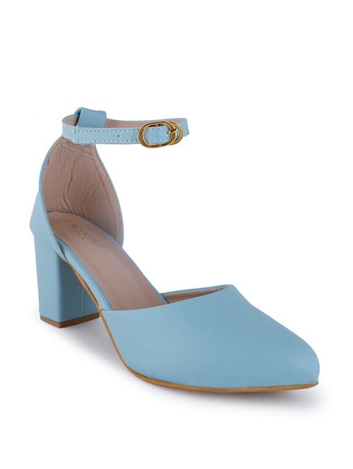 women solid ankle strap sandal - 18564441 - Very Small Image - 1