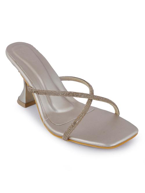 women embellished slip on sandal - 18564446 - Very Small Image - 1