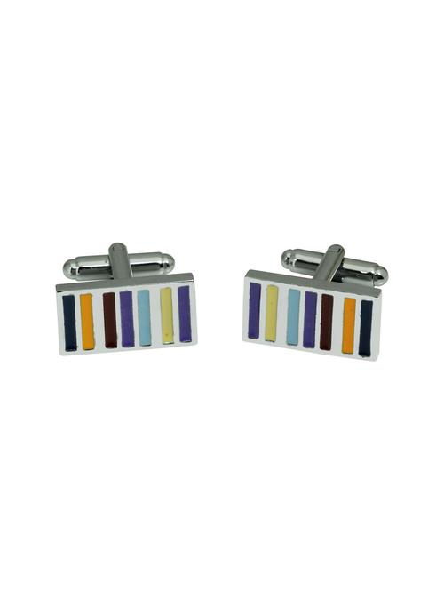 silver nonmetal cufflink - 18564526 - Very Small Image - 1
