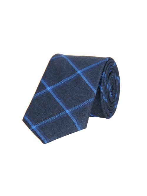 men checkered semi wool ties - 18564730 - Very Small Image - 1