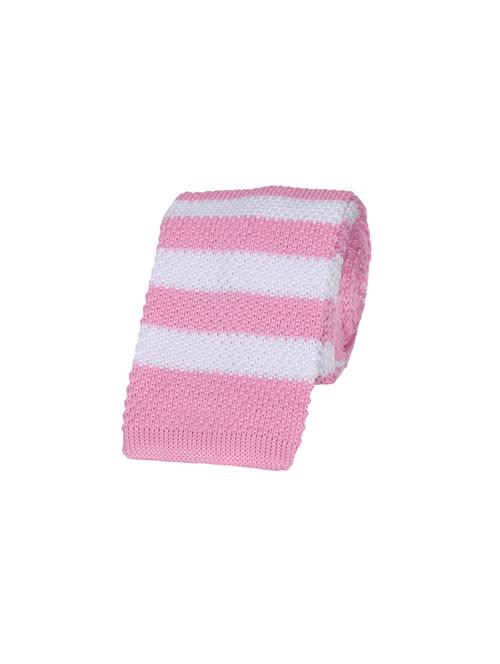 men pink knitted tie  - 18564747 - Very Small Image - 1