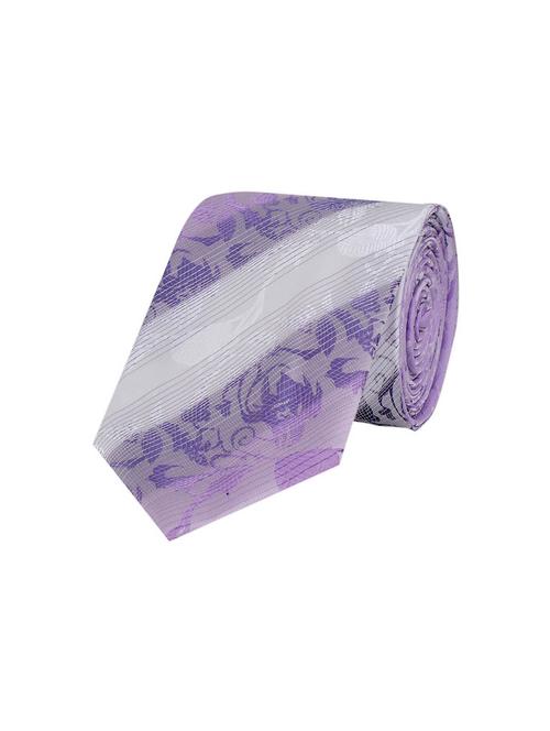 men textured polyester tie - 18564786 - Very Small Image - 1