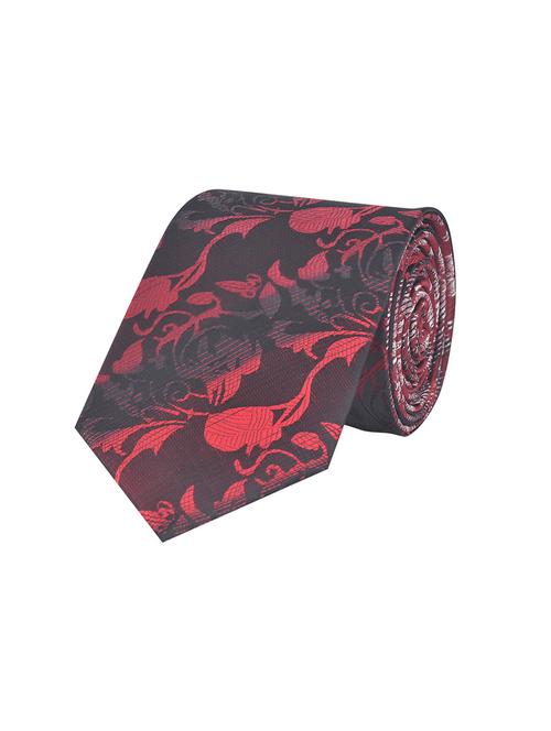 men textured polyester tie - 18564787 - Very Small Image - 1