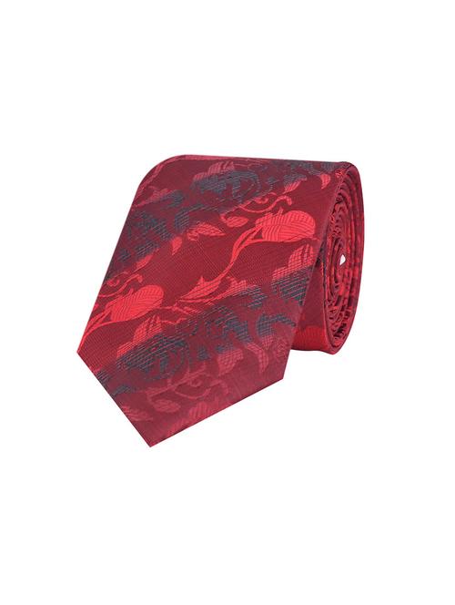 men textured polyester tie - 18564792 - Very Small Image - 1