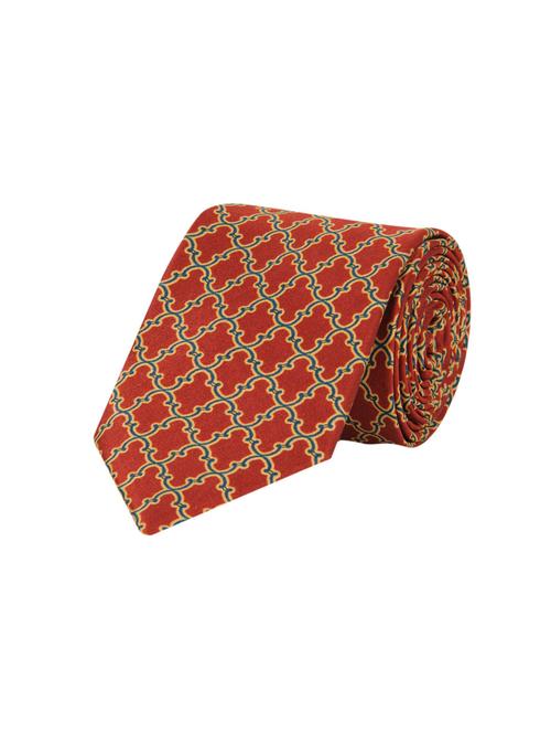 men printed silk tie  - 18564913 - Very Small Image - 1