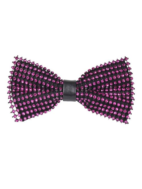 black embellished bow tie  - 18564928 - Very Small Image - 1