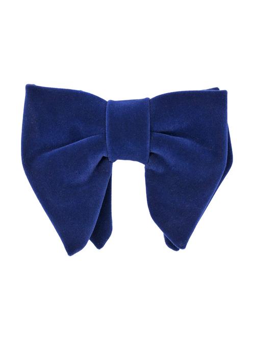 men plain velvet bow tie - 18564953 - Very Small Image - 1