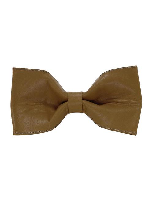 brown leather bow tie - 18564980 - Very Small Image - 1