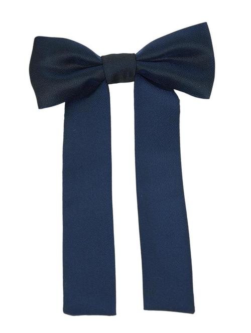 blue polyester bow tie - 18564995 - Very Small Image - 1