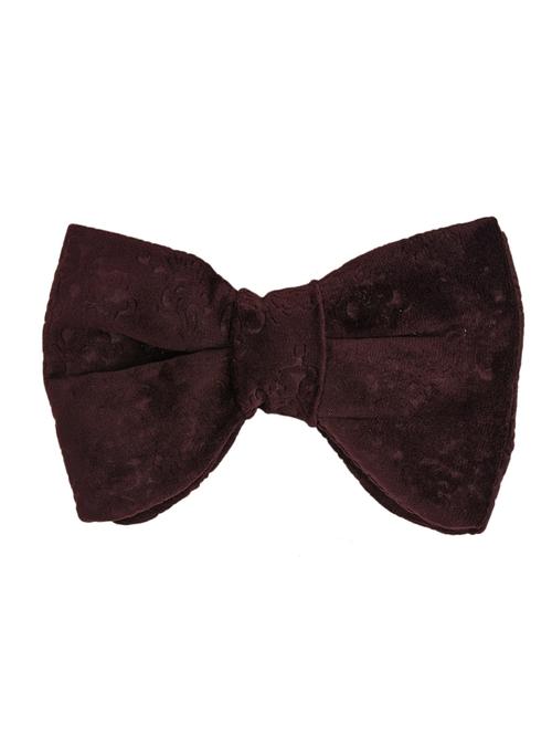 purple velvet bow tie - 18565014 - Very Small Image - 1