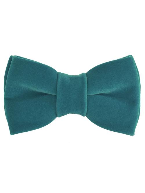 blue velvet bow tie - 18565027 - Very Small Image - 1