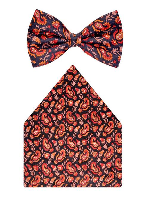 multi colored silk bow tie - 18565040 - Very Small Image - 1