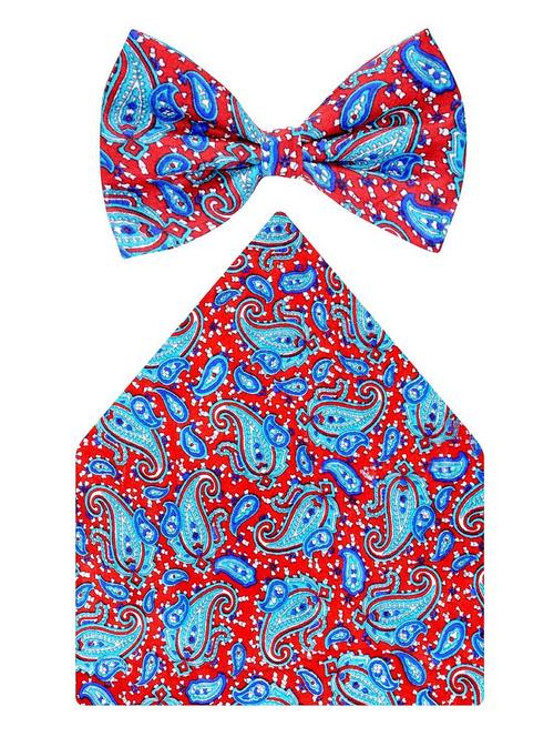 multi colored silk bow tie - 18565054 - Very Small Image - 1