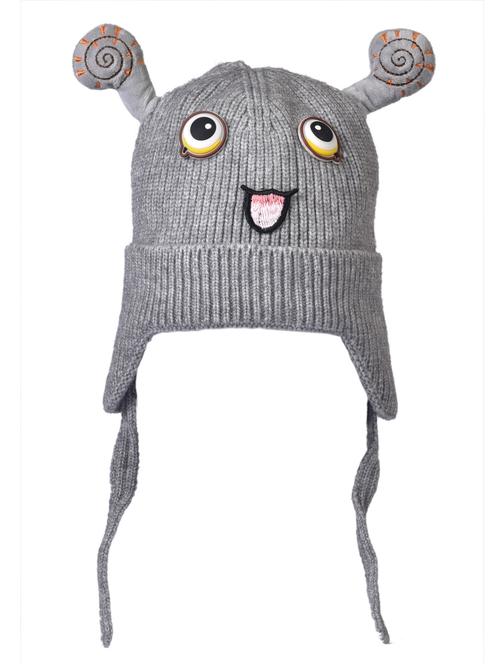 boys solid wool cap - 18565085 - Very Small Image - 1