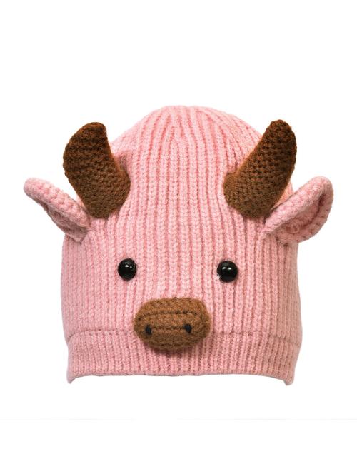 boys solid wool cap - 18565122 - Very Small Image - 1