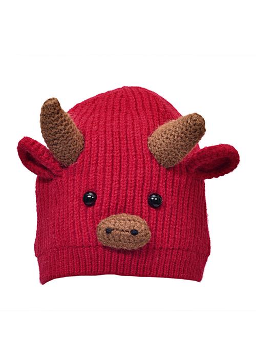 boys solid wool cap - 18565126 - Very Small Image - 1