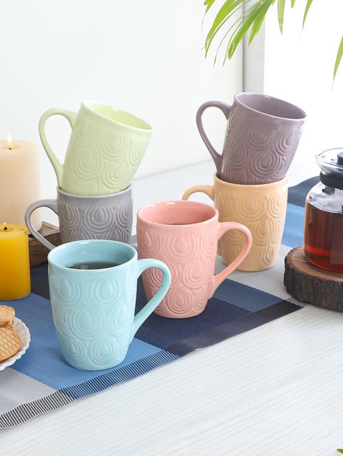 set of 6 tea & coffee cup - 18566492 - Very Small Image - 1