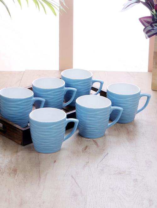 set of 6 tea & coffee cup - 18566500 - Very Small Image - 1
