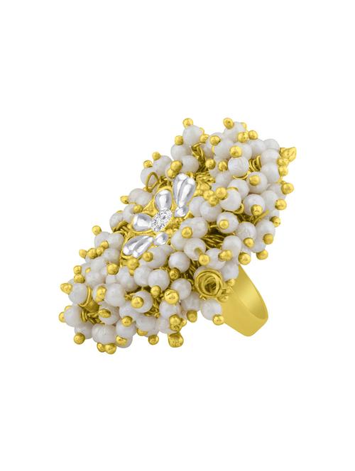 gold plated hand ring - 18566909 - Very Small Image - 1