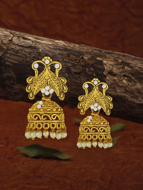gold plated earring - 18567165 - Very Small Image - 1