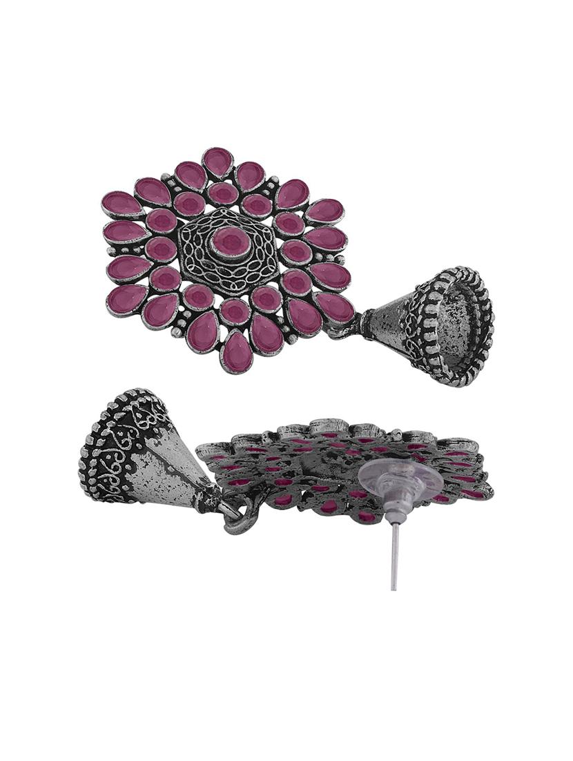 silver plated earring - 18567186 - Zoom Image - 3