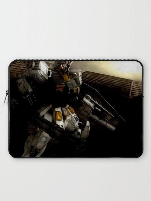 printed canvas laptop bag 15 inches - 18568056 - Very Small Image - 1