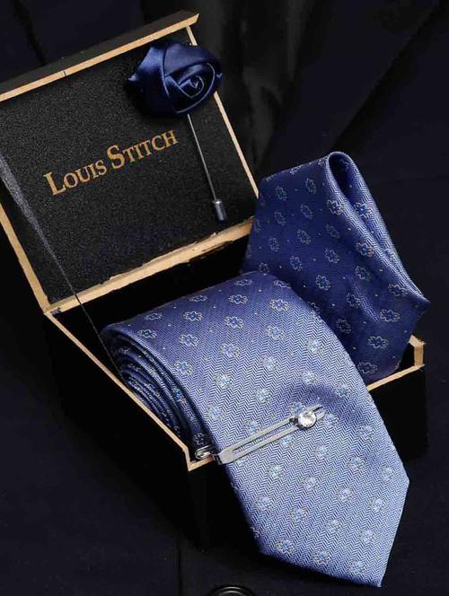 self design tie combo set  - 18568273 - Very Small Image - 1