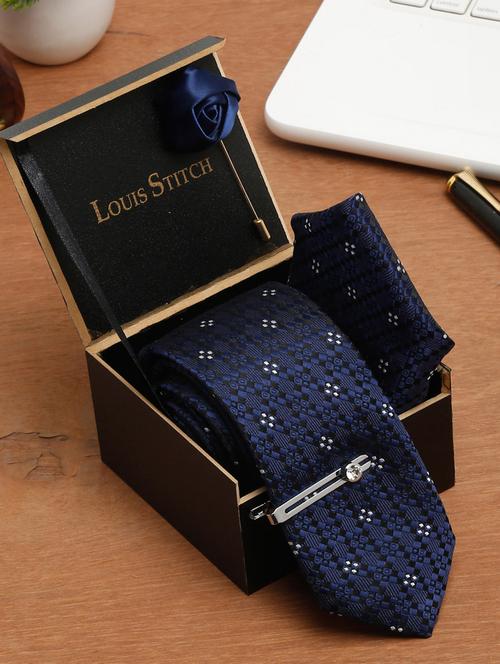 self design tie combo set  - 18568276 - Very Small Image - 1