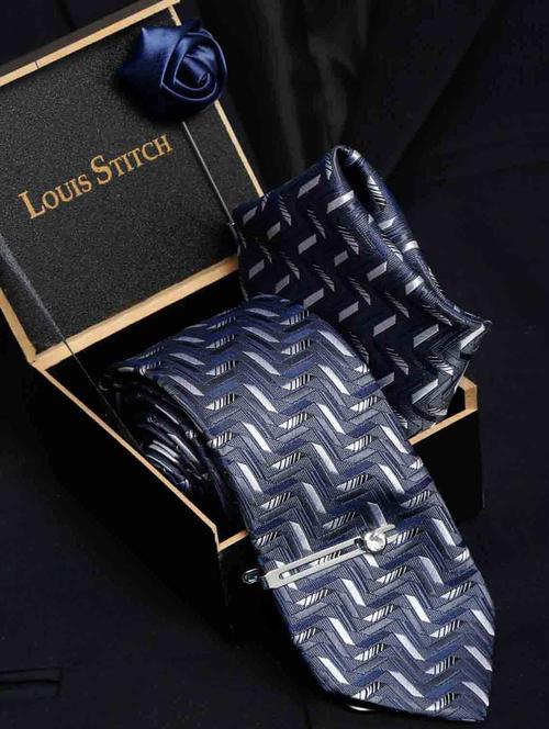 self design tie combo set  - 18568277 - Very Small Image - 1