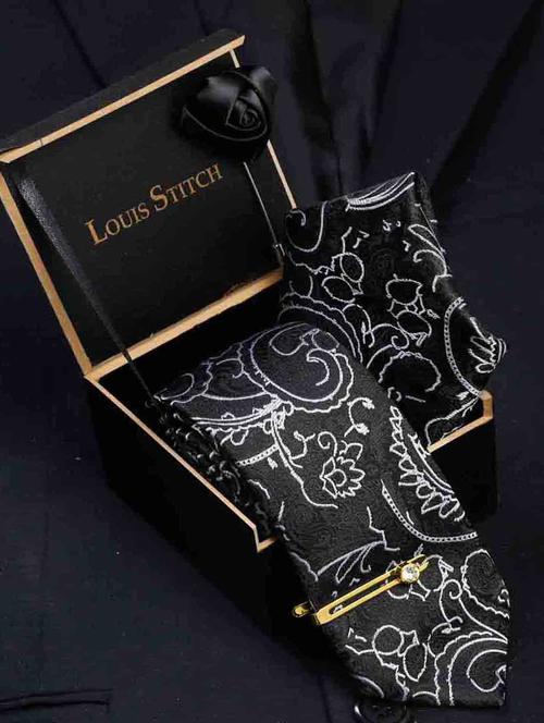 self design tie combo set  - 18568288 - Very Small Image - 1