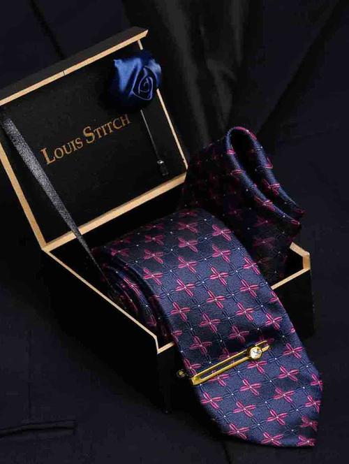 self design tie combo set  - 18568294 - Very Small Image - 1