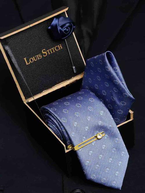 self design tie combo set  - 18568295 - Very Small Image - 1