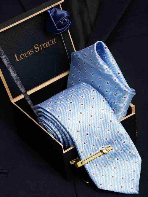 self design tie combo set  - 18568296 - Very Small Image - 1