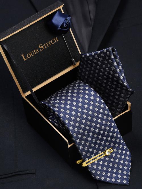 self design tie combo set  - 18568297 - Very Small Image - 1