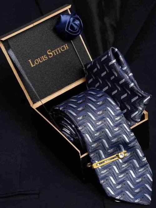 self design tie combo set  - 18568299 - Very Small Image - 1