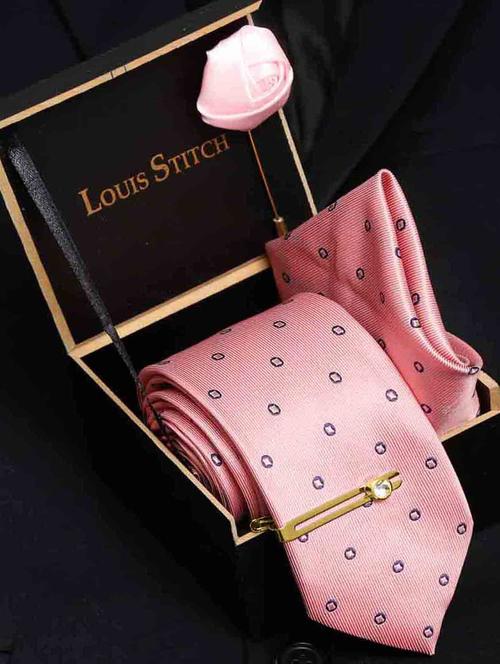 self design tie combo set  - 18568302 - Very Small Image - 1