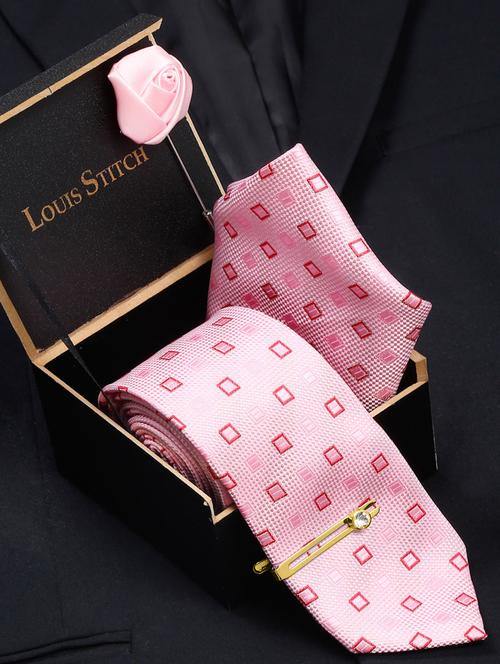 self design tie combo set  - 18568303 - Very Small Image - 1