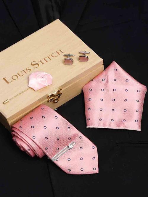 self design tie combo set - 18568395 - Very Small Image - 1