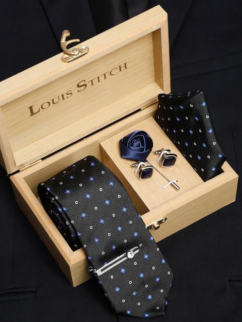 self design tie combo set - 18568404 - Very Small Image - 1