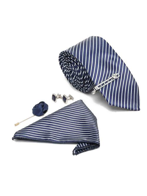 blue tie combo gift set - 18568450 - Very Small Image - 1
