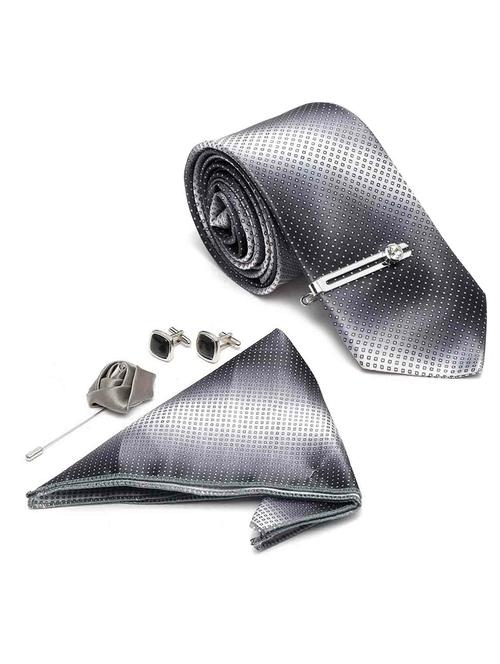 grey tie combo gift set - 18568491 - Very Small Image - 1